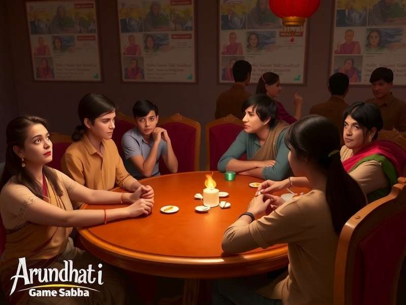 Rummy cards arranged in sets on green felt